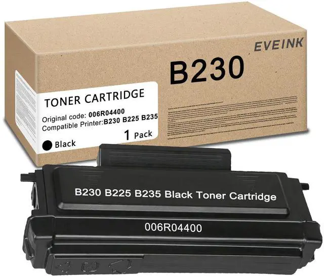 Main image of B230 B225 B235 Black Toner Cartridge with New Chip | Replacement for Xerox 006R04400 Black Toner Cartridge Work with B230 B225 B235 Printer(1-Pack,3000 Pages)