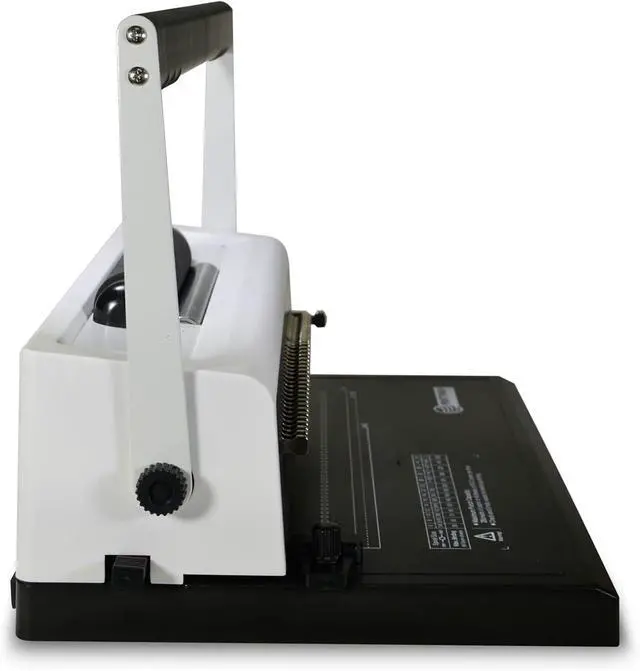 Alt view image 4 of 7 - S25A Coilbind Coil Punch & Binding Machine Free Crimper & 8mm Plastic COILS Box of 100pcs