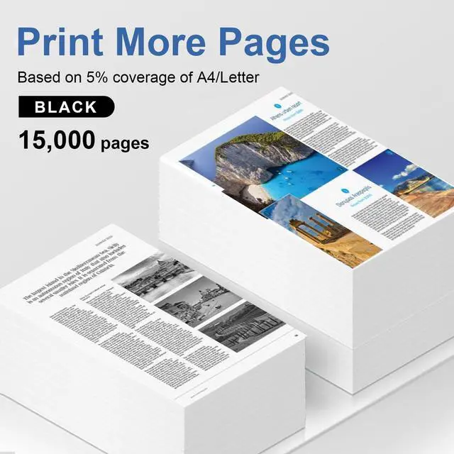 Alt view image 3 of 5 - 55B1H00 Toner Cartridge Black High Yield Compatible for Lexmark MS331 Toner Cartridge MS431 Toner for 55B1000 MS331dn MS431dn MS431dw MX331adn MX431adw MX431adn MX432adwe MX331 MX431 Laser Printer
