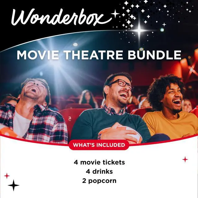 Alt view image 3 of 7 - AMC Movie Theatres® - 4 Black Tickets + 4 Drinks + 2 Popcorn | Valid at 550+ AMC theater locations across the US, Choose your theater, movie, date, and showtime with easy online redemption