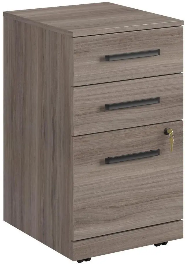 Main image of OfficeWorks by Affirm Mobile File, L: 15.55'' x W: 19.45'' x H: 28.43'', Hudson Elm Finish