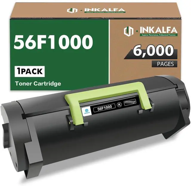 Main image of 56F1000 56F1H00 MS521 Black Toner Cartridge 56F1000 MS621 MS321 Printer | Remanufactured for MS521 MS421 MS622 MX321 MS521Dn MS321dn MX521de MX622ade MX321adn MX421dn 622adhe MS621dn 622de Printer