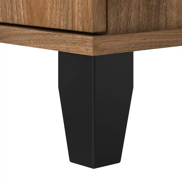 Alt view image 7 of 7 - 2 Drawer Lateral File Cabinet, Letter and Legal-Size Document Storage for Home or Professional Office, Somerset Collection, Fresh Walnut