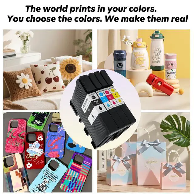 Alt view image 7 of 7 - Version 4.03 Sublimation Ink Cartridge Replacement for Sawgrass Virtuoso SG500/SG1000 Printers (BK/C/M/Y, 4 Pack), Compatible with Firmware Version 4.03