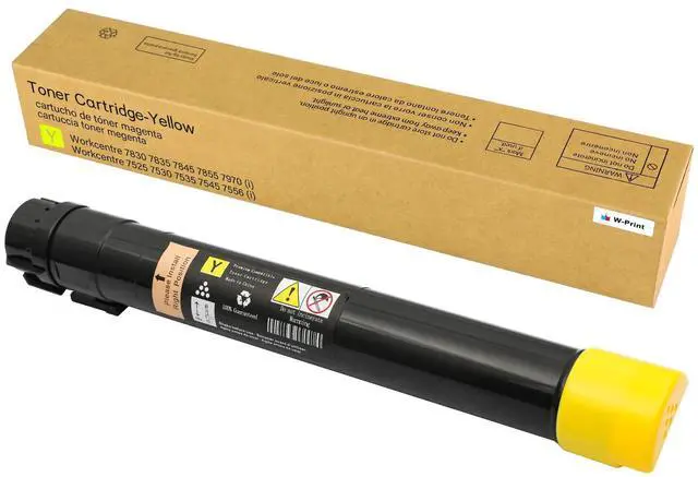 Main image of Remanufactured Toner Cartridge for Xerox Workcentre 7525/7530/7535/7545/7556/7830/7835/7845/7855 Compatible with 006R01514 Yellow Toner 15000 Pages-1 Pack