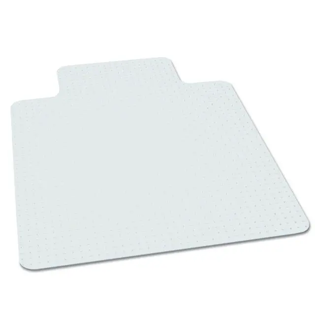 Alt view image 5 of 7 - Carpet Chair Mats for Low Pile, 45-Inch by 53-Inch with Lip, Clear Vinyl
