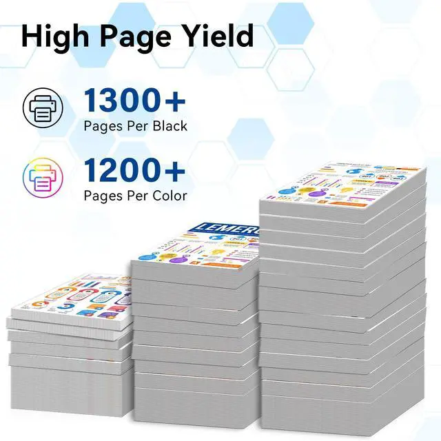 Alt view image 2 of 7 - 218A Toner Cartridges 4 Pack 218X (with Chip) Compatible Replacement for HP 218A 218X Toner Cartridges Work for HP Color LaserJet Pro MFP 3301cdw 3201dw 3301sdw Printer W2180A W2180X (BCMY-4P)