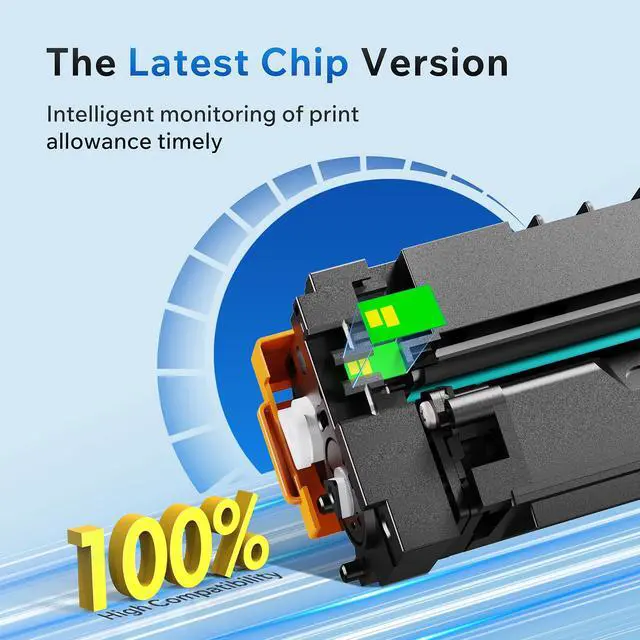 Alt view image 6 of 7 - 202X Compatible for HP 202X Toner Cartridges 202A CF500X 4-Pack | Work for LaserJet Pro MFP M281fdw M254dw M281cdw M281fdn M281dw M280nw M254 M281 Series, 1 Black, 1 Cyan, 1 Yellow, 1 Magenta