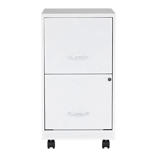 Alt view image 3 of 7 - LYS SOHO File/File Mobile File Cabinet, White