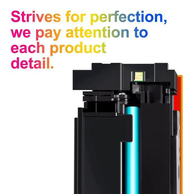 Alt view image 2 of 6 - Compatible Toner Cartridge Replacement for Canon 054 Cartridge 054H CRG 054 use for Color Image CLASS MF644Cdw LBP622Cdw MF642Cdw MF640C MF641Cw LBP620 Printer (Black, Cyan, Magenta, Yellow)
