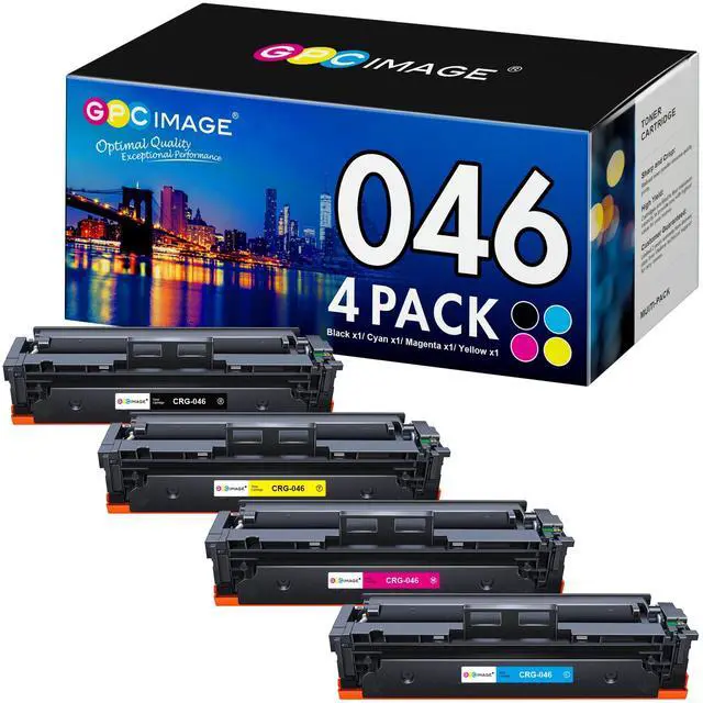 Main image of Toner Cartridge Compatible for Canon 046 046H CRG-046 for Color ImageCLASS MF733Cdw MF731Cdw MF735Cdw LBP654Cdw Printer Tray (Black, Cyan, Magenta, Yellow)
