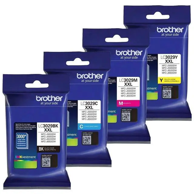 Main image of LC-3029XXL Ink Cartridge Set of Black, Cyan, Magenta, Yellow in Retail Packing