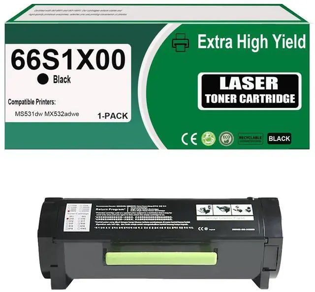 Main image of 66S1X00 Extra High Yield Toner Cartridge Compatible for MS631dw/MS632dwe/MX632adwe Printer, 31,000 Pages, 1-Pack