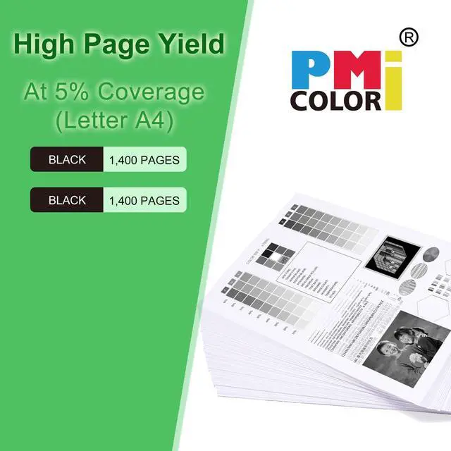 Alt view image 3 of 5 - 202A Black Toner Cartridge CF500A for HP 202A M254dw M281cdw,M281fdw 2Black | Compatible for HP Color Laserjet Pro M254dw; Color Laserjet Pro MFP M281cdw, M281fdw Printer Ink