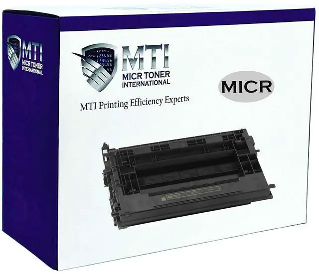 Main image of MTI 37A MICR Toner Cartridge Replacement for HP 37A CF237A 37X CF237X HP Enterprise M607 M607n M607dn M608 M608n M608dn M609 MFP M631 M632 M633 Check Printer Ink