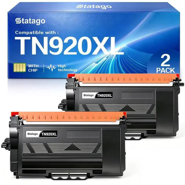 Main image of TN920XL TN920 Toner HL-L6210DW MFC-L5915DW Compatible for Brother TN 920XL TN920XXL TN920UXXL TN-920XL HL-L5210DW HL-L6210DW MFC-L5915DW HL-L6210DWT HL-L5210DN HL-L5210DWT Printer (2 Pack, Black)