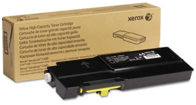 Alt view image 2 of 2 - Genuine Yellow High Capacity Toner-Cartridge (106R03513) - 4,800 Pages for use in VersaLink C400/C405