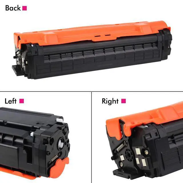 Alt view image 6 of 6 - CLT-504S CLT-K504S Toner Cartridge for Samsung K504S C1860FW C1810W 4-Pack | Compatible for Samsung Xpress C1810W SL-C1860FW SL-C1810W CLX-4195FW CLP-415NW Printer Ink (Black Cyan Yellow Magenta)