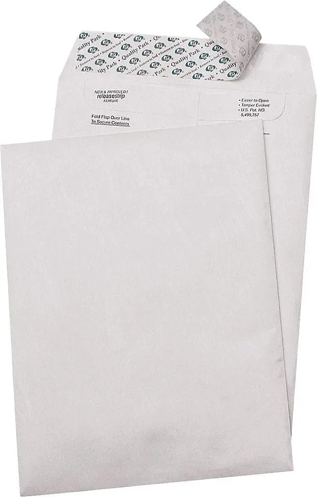 Alt view image 3 of 4 - Survivor R1520 Tyvek Mailer, 9 1/2 x 12 1/2, White (Box of 100)