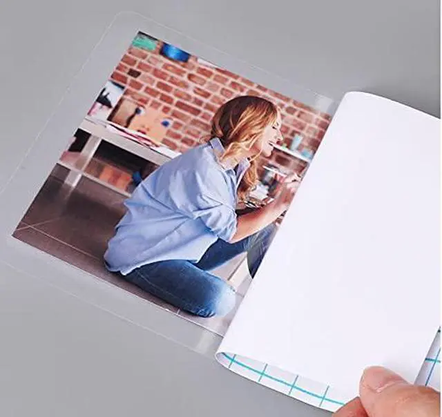 Alt view image 2 of 7 - Cold Laminating Film Glossy Roll 25''x180 Vinyl Cold Lamination Film Self-Adhesive Laminating Vinyl Roll