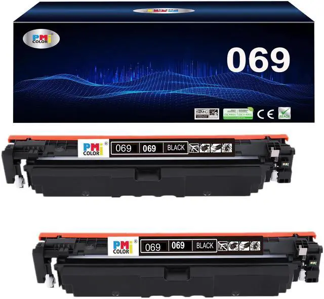 Main image of 069 Black Toner Cartridges Replacement for Canon 069 Toner Cartridge | Compatible for Canon Color MF753Cdw, MF751Cdw LBP674Cdw Printers (2 Pack)