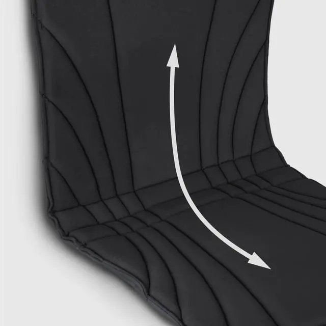 Alt view image 4 of 6 - Back Pad & Seat Cushion for Massage Chair | Foam Cushion | Nylon Fabric | One Size Fits All