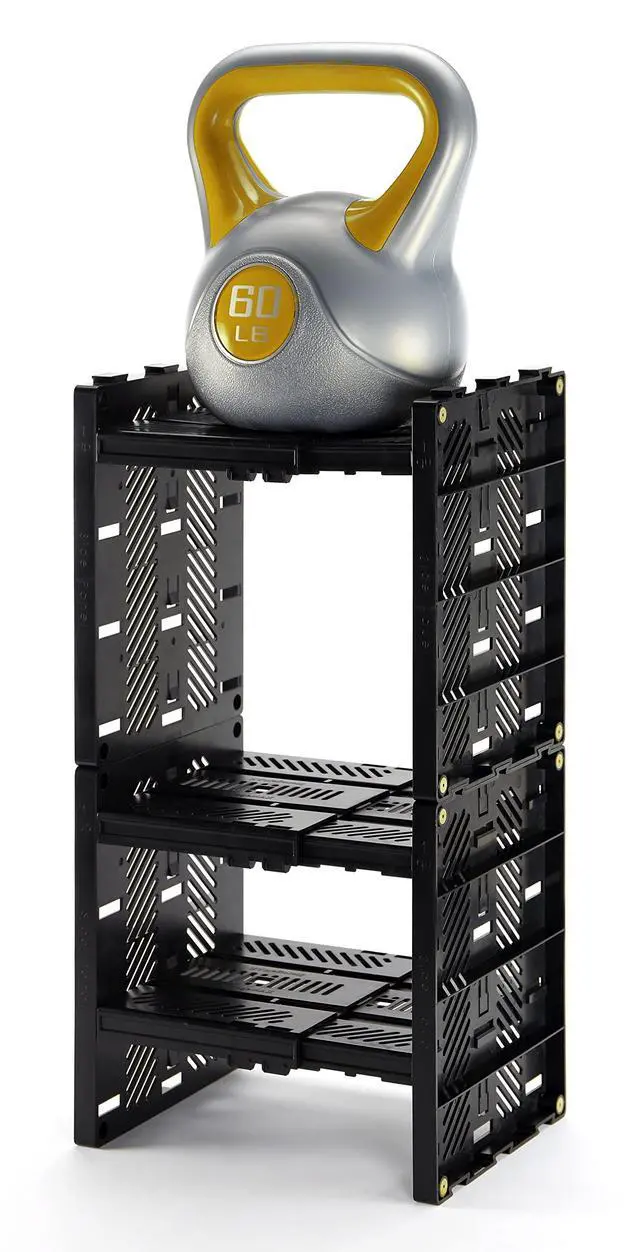 Alt view image 4 of 5 - Deluxe Wide School Locker Organizer with 3 Adjustable Shelves - Fits Lockers from 11.5" and 15.5" Wide