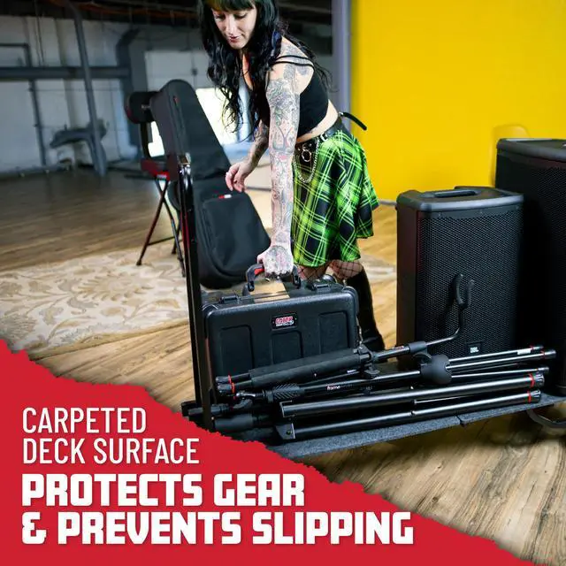Alt view image 3 of 7 - Lower Deck Flat Surface for Utility Carts