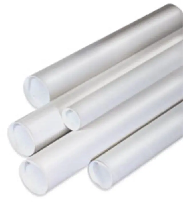 Main image of Shipping Tubes 3"L x 24"W, 24-Pack | Cardboard Mailing Tube for Packing, Shipping and Mailing 324