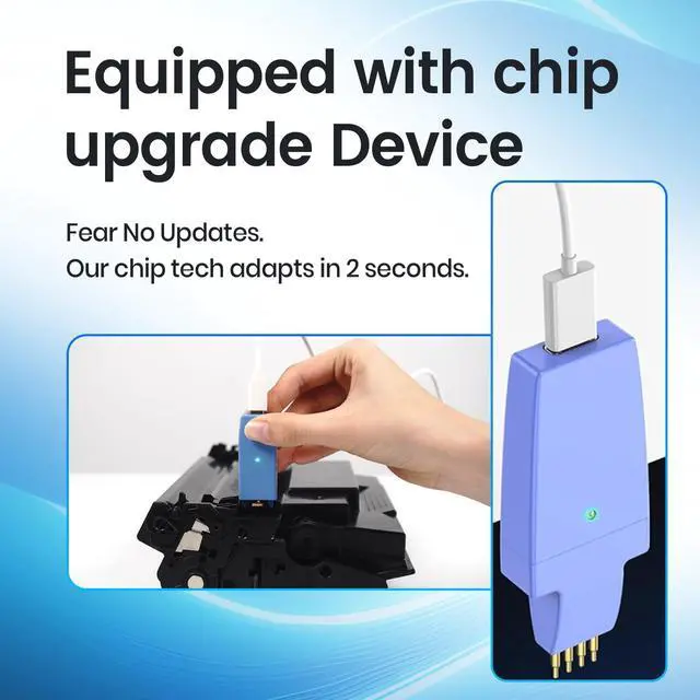 Alt view image 5 of 6 - 138X (with Chip) High Yield Compatible Toner Cartridges Replacement for HP 138X W1380X 138A W1380A for Pro 3001dw 3001dn MFP 3101fdw 3101fdn Printer (Black, 2-Pack)