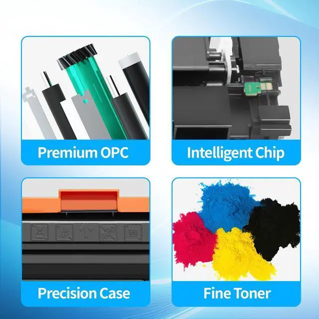 Alt view image 4 of 6 - 138X (with Chip) High Yield Compatible Toner Cartridges Replacement for HP 138X W1380X 138A W1380A for Pro 3001dw 3001dn MFP 3101fdw 3101fdn Printer (Black, 2-Pack)