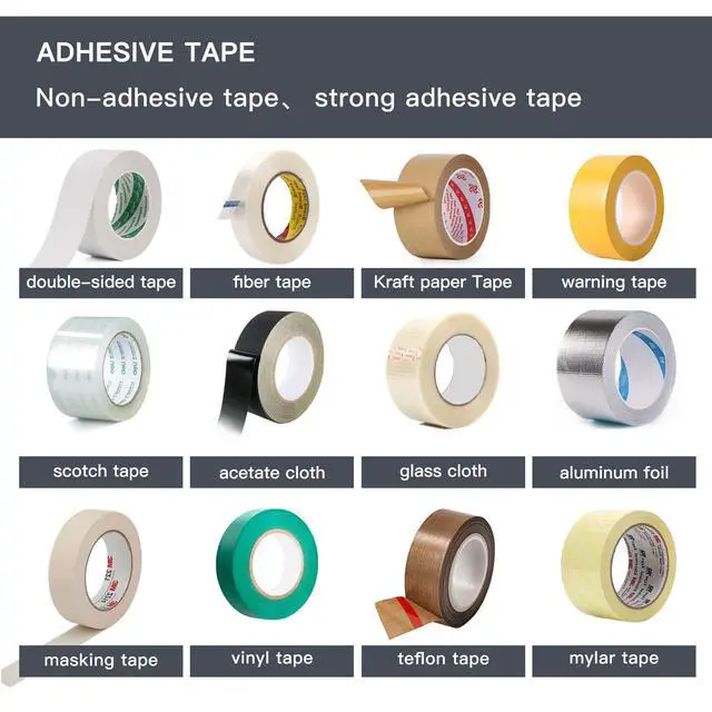 Alt view image 5 of 7 - Automatic Tape Dispenser, Electric Ribbon Cutting Machine JF-7000, Tape Width 6-60mm Length 5-999mm, Adhesive Tape Cutter Upgraded Silicone Feed Wheel