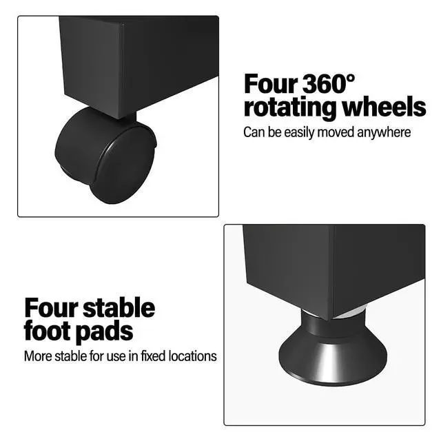 Alt view image 3 of 6 - 56 Pockets Countertop Rotating Greeting Card Rack, 7 Tier magazine Display Stand Rotating magazine rack for Postcards, Brochures, and Greeting Card (56 Pockets)