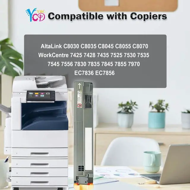 Alt view image 2 of 7 - 2Pack 008R13061 Waste Toner Container Compatible with Xerox WorkCentre 7830 7835 7845 7855 7425 7428 7435 7525 7530 7535 7545 7556 7970 AltaLink C8030 C8035 C8045 C8055 C8070 Waste toner Cartridge