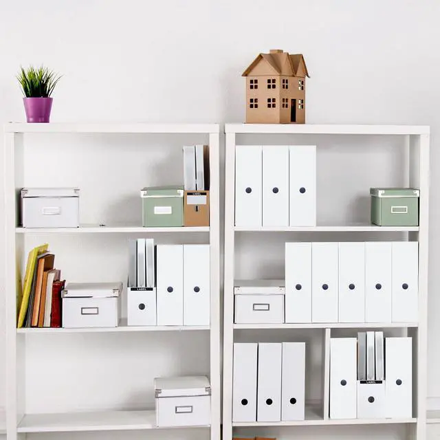Alt view image 7 of 7 - 50 Pcs Cardboard Magazine Holder Magazine File Holder Magazine Storage Box Document Magazine File Organizer with 50 Pcs Labels for School Office Home Supplies (White)