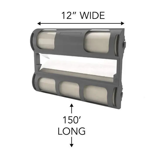 Alt view image 2 of 4 - Standard Laminate Refill for XM1255 & XM1250, Dual, 12" x 150', Refill Cartridge, Cold Lamination (DL1251-150)