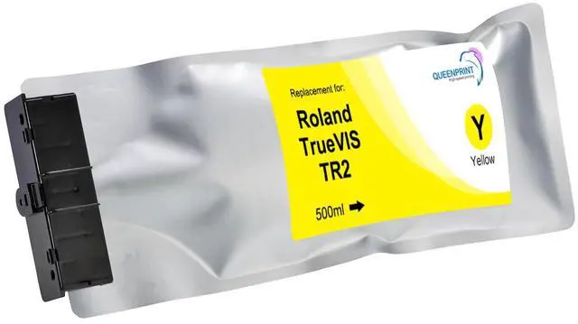Alt view image 2 of 6 - TR2 Ink Cartridges for Roland TrueVIS TR2 Ink Compatible for Roland SG2-300/540/640, VG2-540/640, VF2-640, SG3-300/540, VG3-540/640, Outdoor Durability & Fast Drying, 500ML, 4-Pack (BK/C/M/Y)
