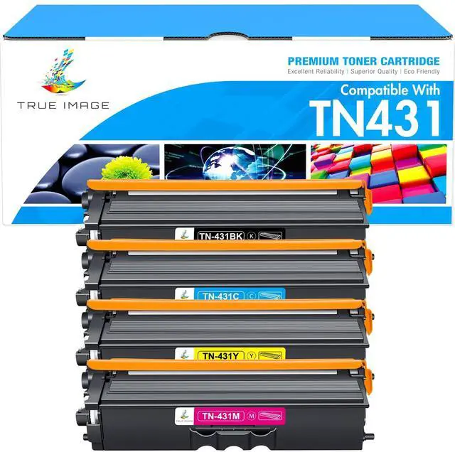 Main image of TN-431 TN431 Toner Cartridge 4-Pack Compatible MFC-L8900CDW TN431 TN 431 | Cartridge for Brother TN431 Toner Cartridge MFC-L8900CDW HL-L8360CDW HL-L8260CDW MFC-L8610CDW HL-L8360CDWT Printer (B/C/Y/M)