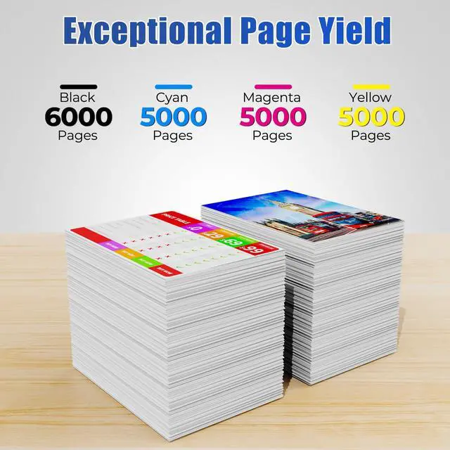 Alt view image 4 of 7 - LC406XL Ink Cartridges High Yield with MFC-J4335DW MFC-J4345DW Printer for Brother LC406 LC406XL Ink Cartridges, 4-Pack, for MFC-J4335DW MFC-J4345DW MFC-J4535DW MFC-J5855DW MFC-J6555DW MFC-J6955DW