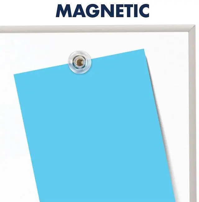 Alt view image 4 of 7 - Matrix Modular Magnetic Whiteboard, 23" x 23", Includes Tray and Marker, Silver Aluminum Frame (M2323)
