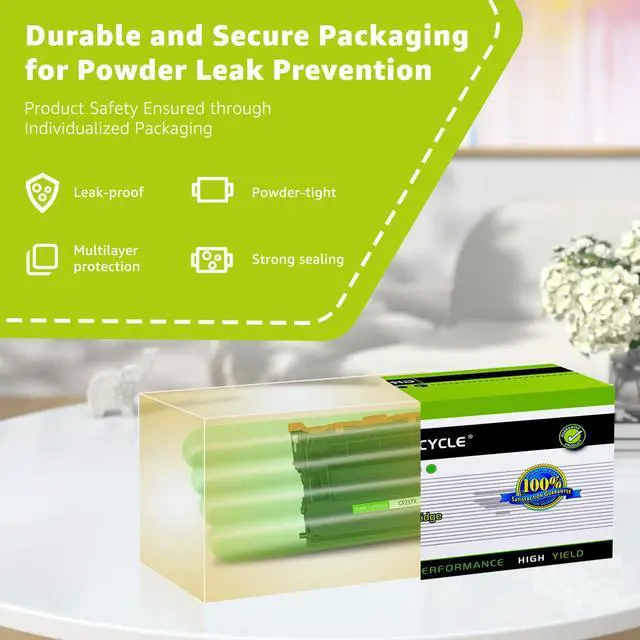 Alt view image 7 of 7 - Compatible Toner Cartridge Replacement for HP 37X CF237X 37A CF237A for HP Enterprise M608 M609 M608n M608dn M608x M609x MFP M631 M632 M633 Printer (Black, 2-Pack)