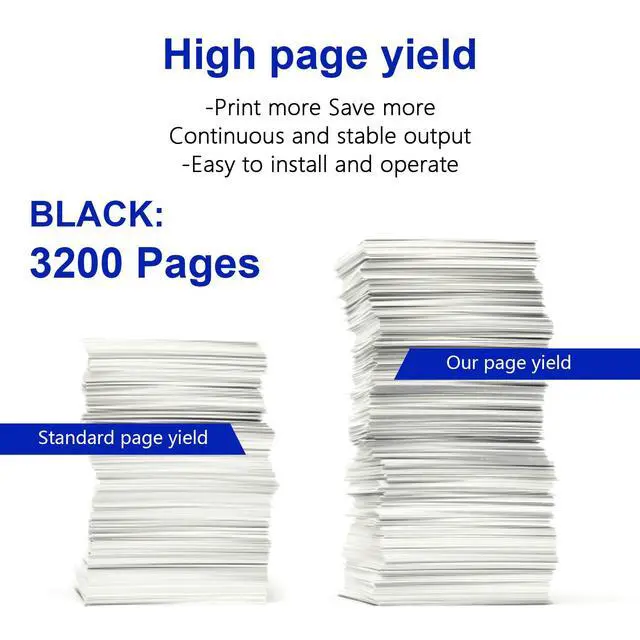 Alt view image 3 of 7 - C310 C315 Black Toner Cartridge 2-Pack Replacement for Xerox 006R04356 Toner for C310 C315 C310DNI C315DNI Toner Printer, (3,200 Page-Yield)