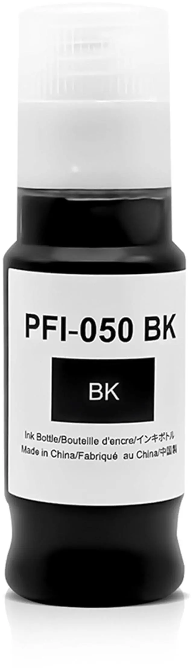 Alt view image 2 of 6 - PFI-050 PFI050 Ink Cartridge Compatible for Canon imagePROGRAF TC-20 TC-20M Printer for Canon PFI-050 4 Pack 70ML (Black/Cyan/Magenta/Yellow)