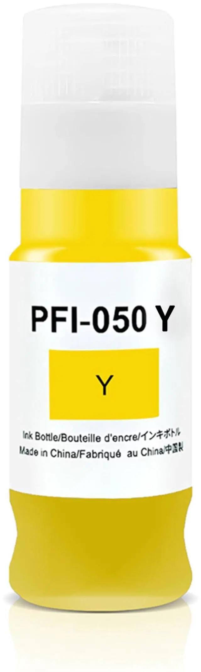 Alt view image 5 of 6 - PFI-050 PFI050 Ink Cartridge Compatible for Canon imagePROGRAF TC-20 TC-20M Printer for Canon PFI-050 4 Pack 70ML (Black/Cyan/Magenta/Yellow)
