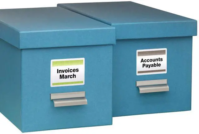 Alt view image 2 of 7 - ID Labels, Sure Feed Technology, Permanent Adhesive, 2" x 2-5/8", 5 Packs (6572)