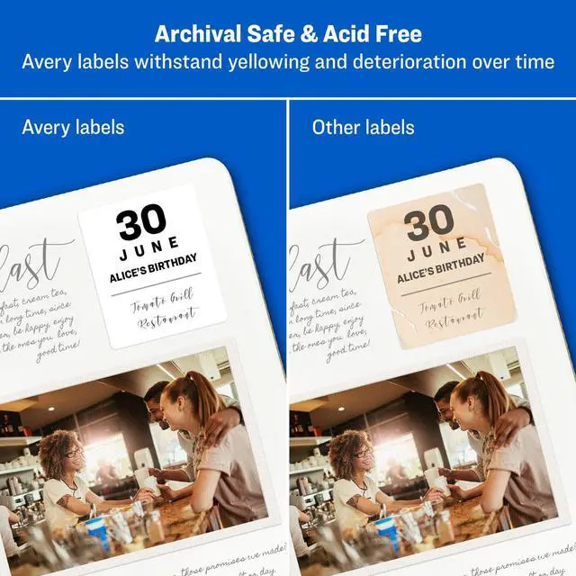 Alt view image 3 of 7 - ID Labels, Sure Feed Technology, Permanent Adhesive, 2" x 2-5/8", 5 Packs (6572)