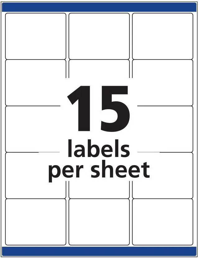 Alt view image 5 of 7 - ID Labels, Sure Feed Technology, Permanent Adhesive, 2" x 2-5/8", 5 Packs (6572)