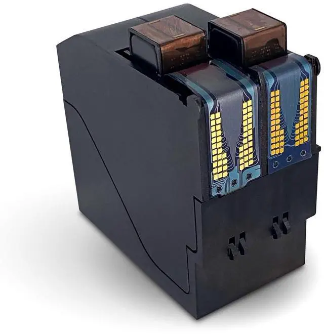 Alt view image 2 of 5 - Made in USA Compatible IXINK357 Quadient Neopost Red Ink Cartridge for IX3, IX5 & IX7 Postage Meters Mailing System