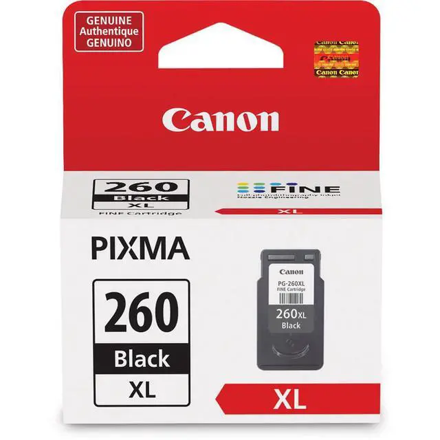 Alt view image 3 of 4 - 2 Pack PG-260XL Black Ink Cartridge