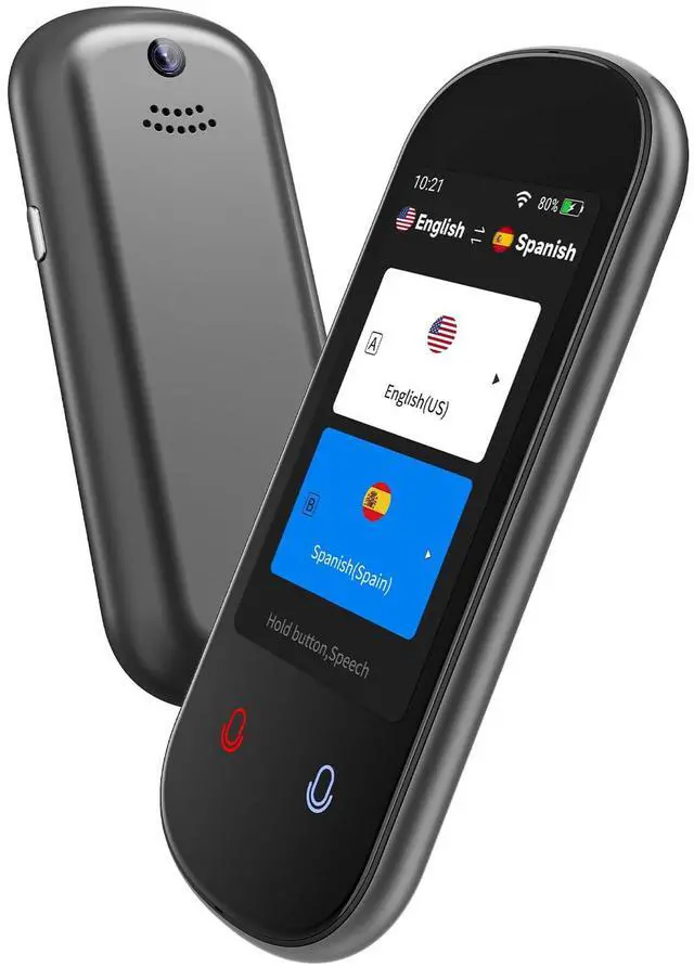 Main image of Language Translator Device, VORMOR Two-Way AI Voice Translator for Voice/Text/Offline/Photo Translation 150+ Language Online Translation Portable Tow Way Translator Device for Business Learning Travel